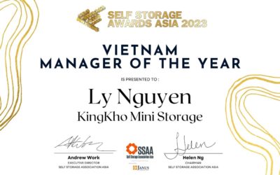 KingKho Wins Best Self Storage Manager Of The Year Award.