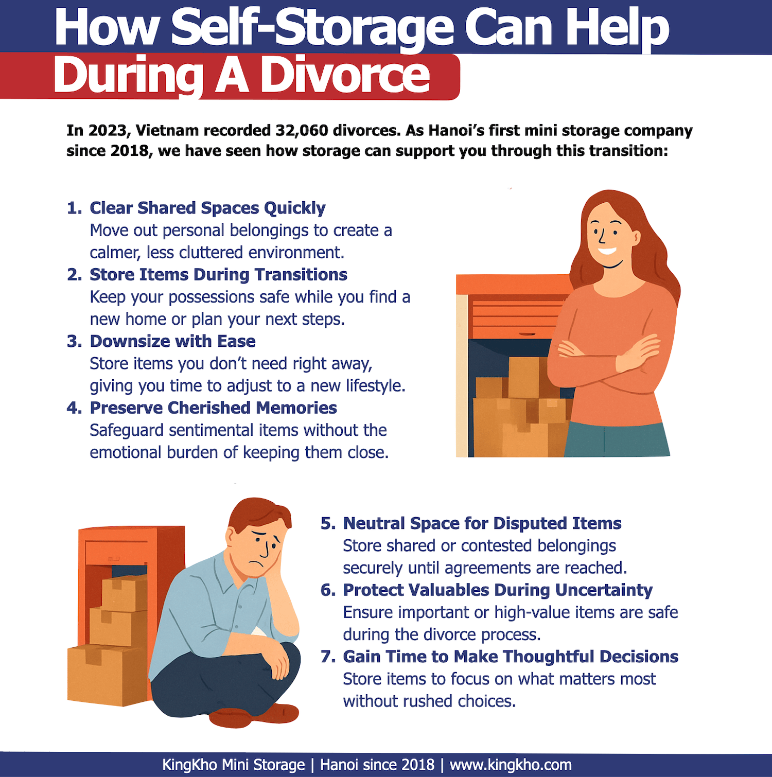 7 Best Tips On How Self Storage Can Help During A Divorce
