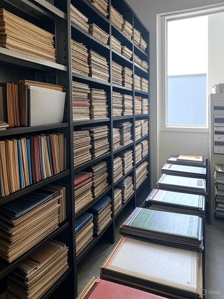 record storage facility unit