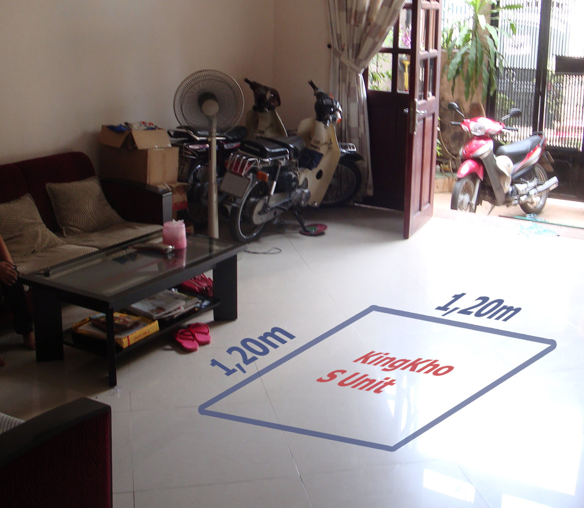self storage tip duck tape floor