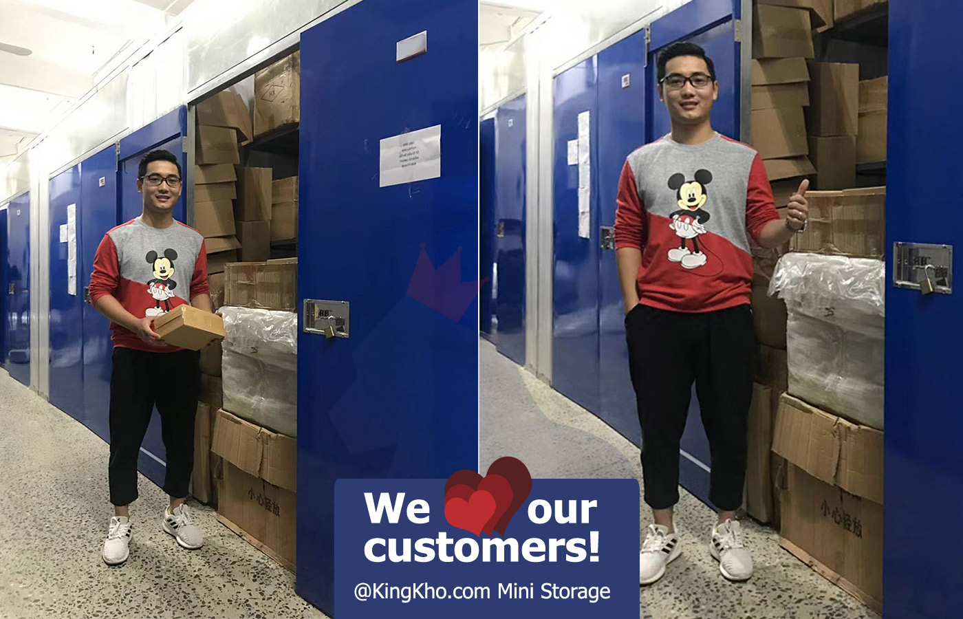 thanh xuan storage customer phung hanoi Kingkho