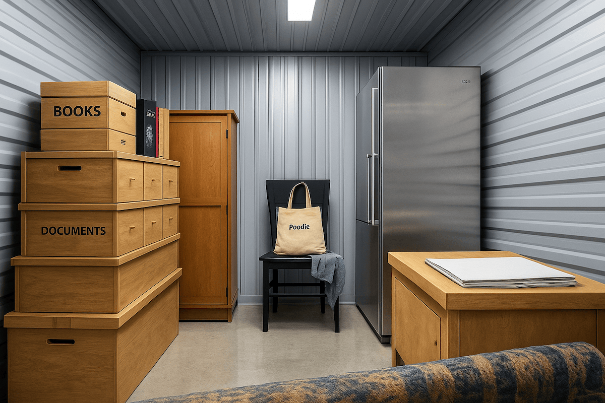 Most Stored Items in mini storage units
