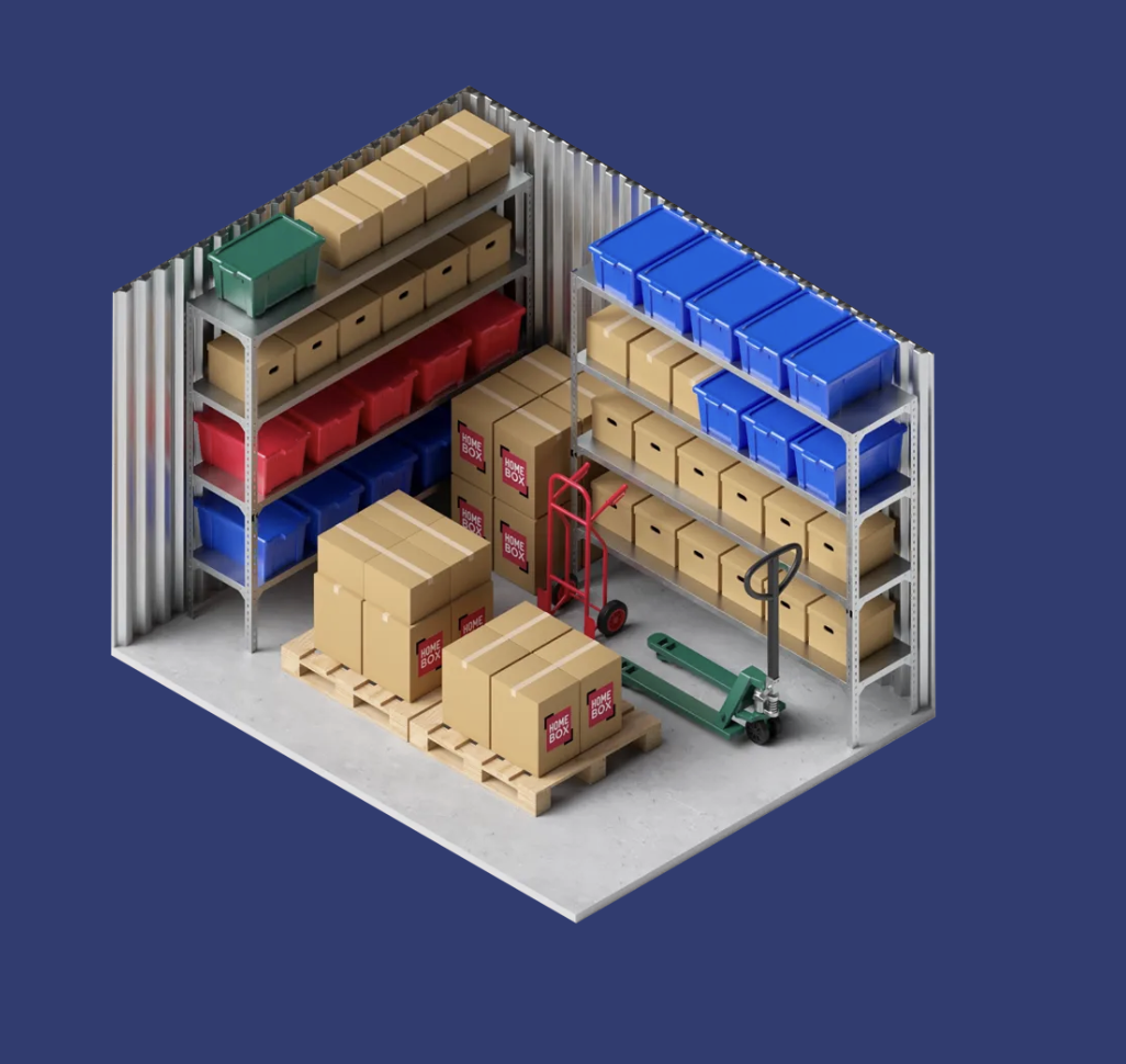 reserve a storage unit at KingKho Hanoi